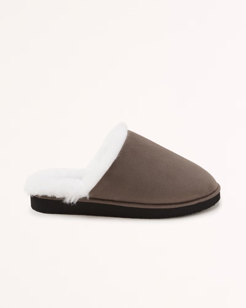 Faux Suede Slippers | Abercrombie & Fitch (US)