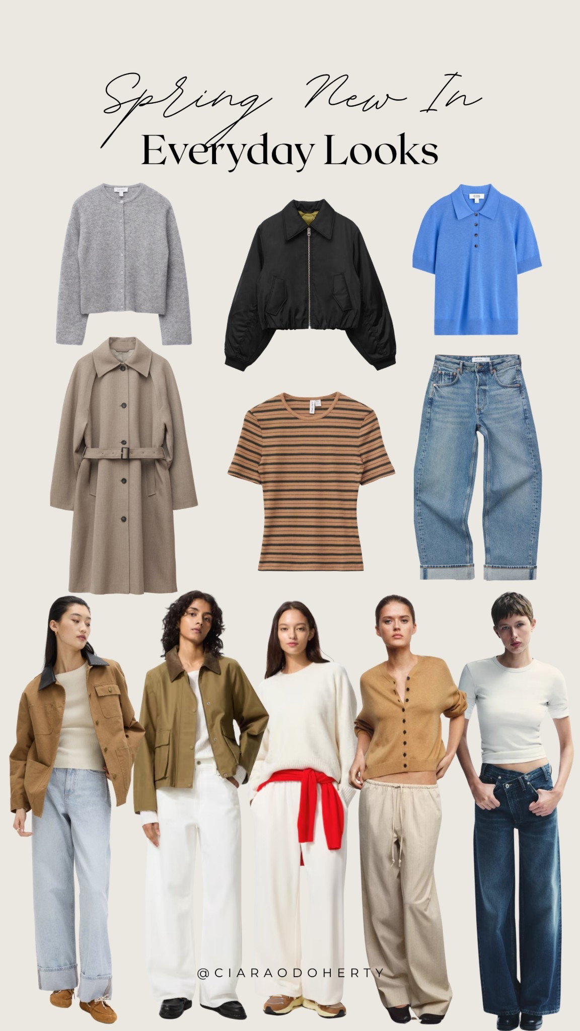 Spring New In: Everday Looks

Zara, cos, H&M, & other stories, Uniqlo, m&s, Abercrombie & fitch, asos

#LTKireland #LTKeurope #LTKspring