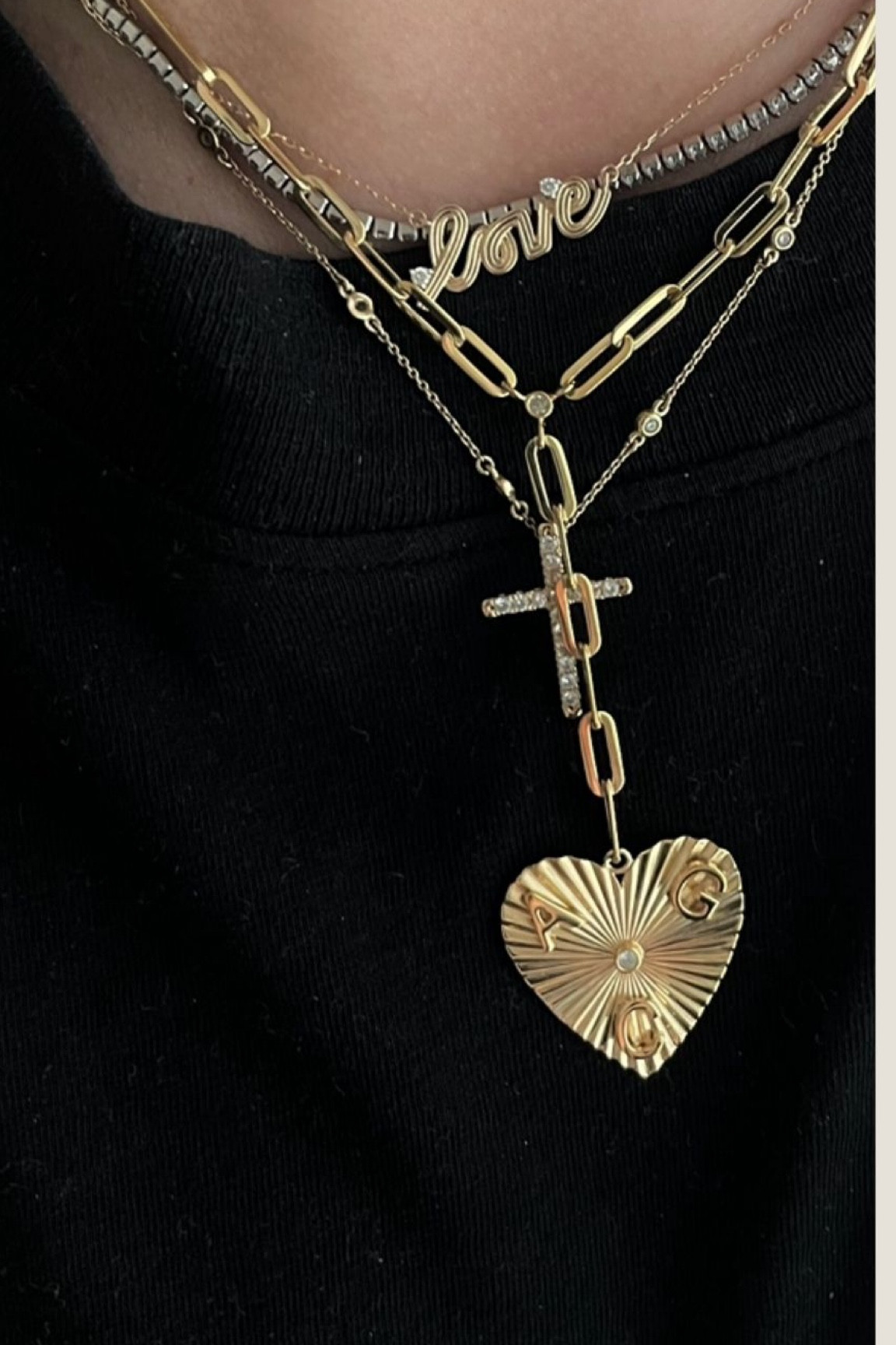 Custom heart pendant 