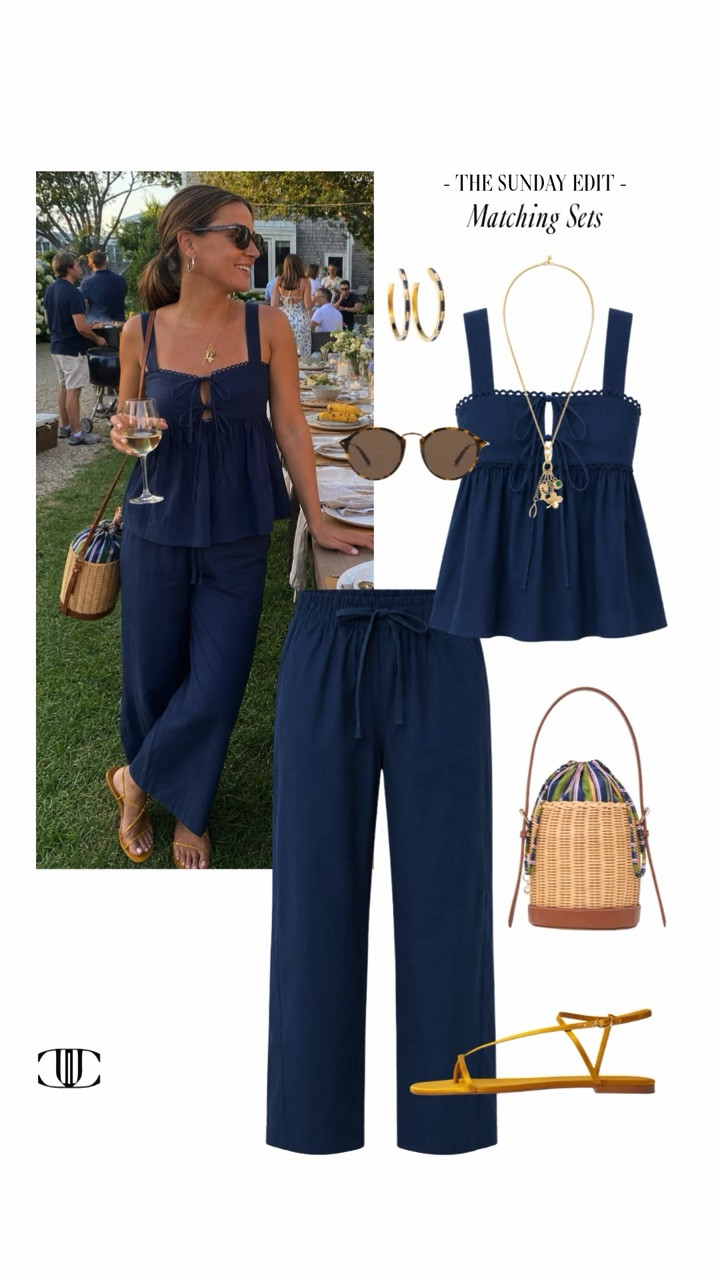 Matching sets = the easiest way to look instantly put together ✨

Whether you're packing for vacation, heading to brunch, meeting friends for lunch, or simply trying to make getting dressed easier, a great set does all the work for you. Wear it together for an effortlessly polished look or mix and match the pieces with the rest of your wardrobe for endless outfit possibilities.

From breezy linens to tailored silhouettes and elevated summer fabrics, these are the matching sets I'm loving most right now—and the ones you'll reach for on repeat all season long.

Shop the full edit below. 🤍

#MatchingSets #SummerStyle #LTKStyle #LTKFinds #VacationStyle #LinenStyle #SummerWardrobe #ResortWear #EffortlessStyle #CapsuleWardrobe #FashionFinds #SummerFashion #StyleInspiration #TravelStyle

#LTKootd #LTKSeasonal #LTKOver40