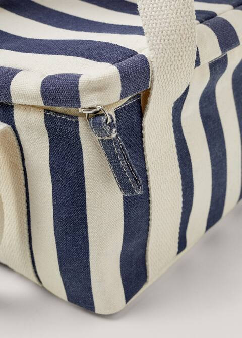 Kodak-striped thermal bag for food | MANGO (US)