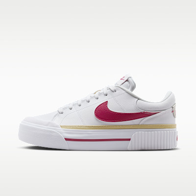 Nike Women's Court Legacy Lift Shoes in White, Size: 6 | FD0872-100 | Nike (US)