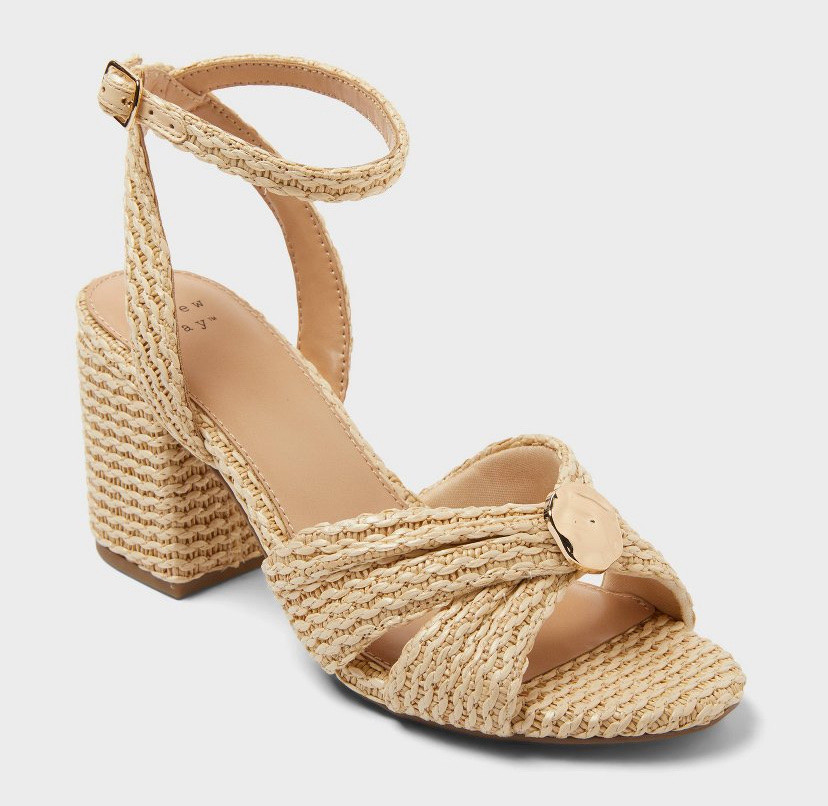 Heels - how cute for spring and summer weddings, wineries, and more! 


#LTKSeasonal #LTKWedding #springheels #strawheels @Target 

#LTKOver40 #LTKU #LTKSaleAlert