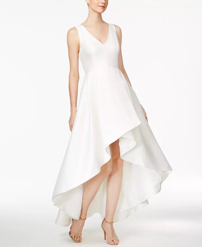 Calvin Klein High-Low A-Line Gown - Macy's | Macy's
