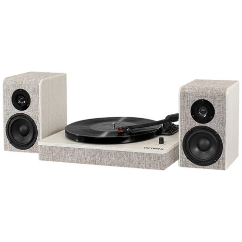 Victrola - Bluetooth Stereo Turntable - White | Best Buy U.S.