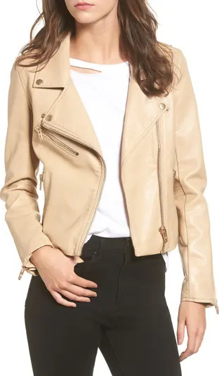 Faux Leather Moto Jacket | Nordstrom Rack