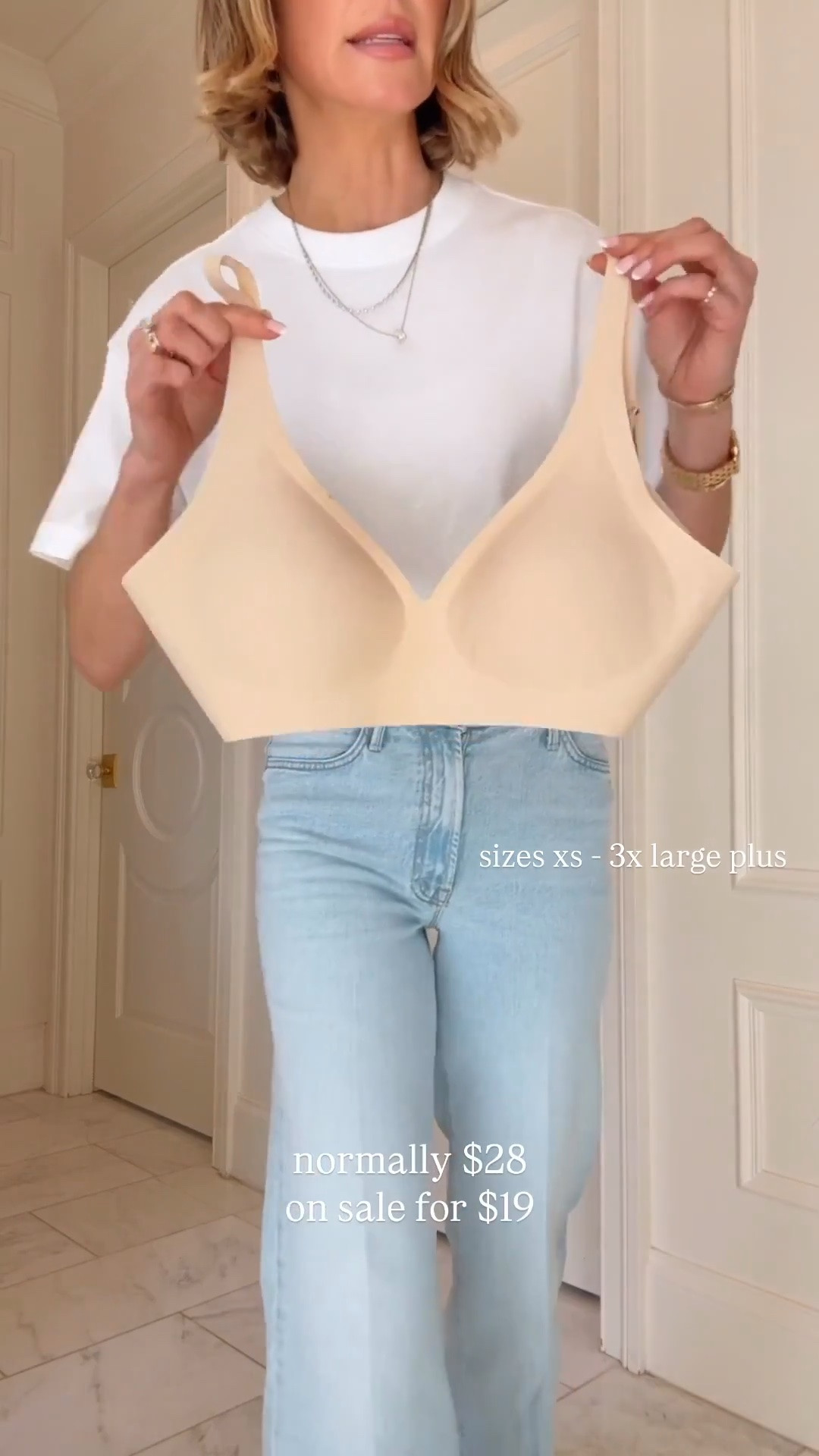 A really good deep v Amazon bra