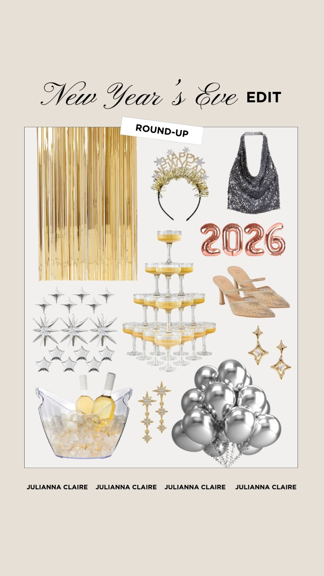 New Year’s Eve essentials! New Year’s Eve party finds 

#LTKHoliday #LTKootd