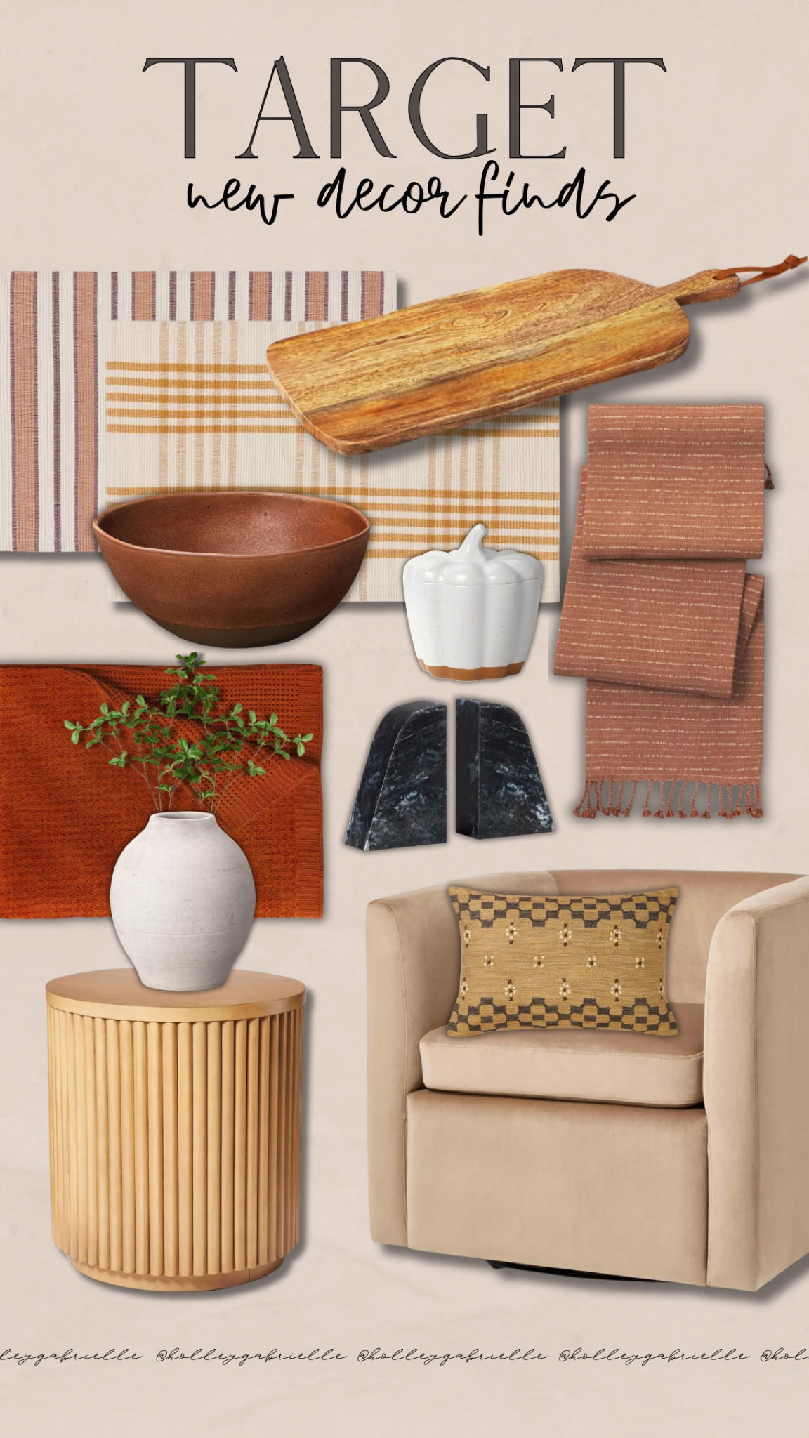 there’s just something about Target fall decor🤌🏼🍂✨ the fluted side table is soooo chic😩

Target / new arrivals / fall decor / Target new arrivals / Target fall decor / new arrivals Target / fall decor Target / table runner / wood serving tray / decorative bowl / fluted side table / pumpkin decor / Holley Gabrielle 

#LTKHome #LTKSeasonal #LTKStyleTip