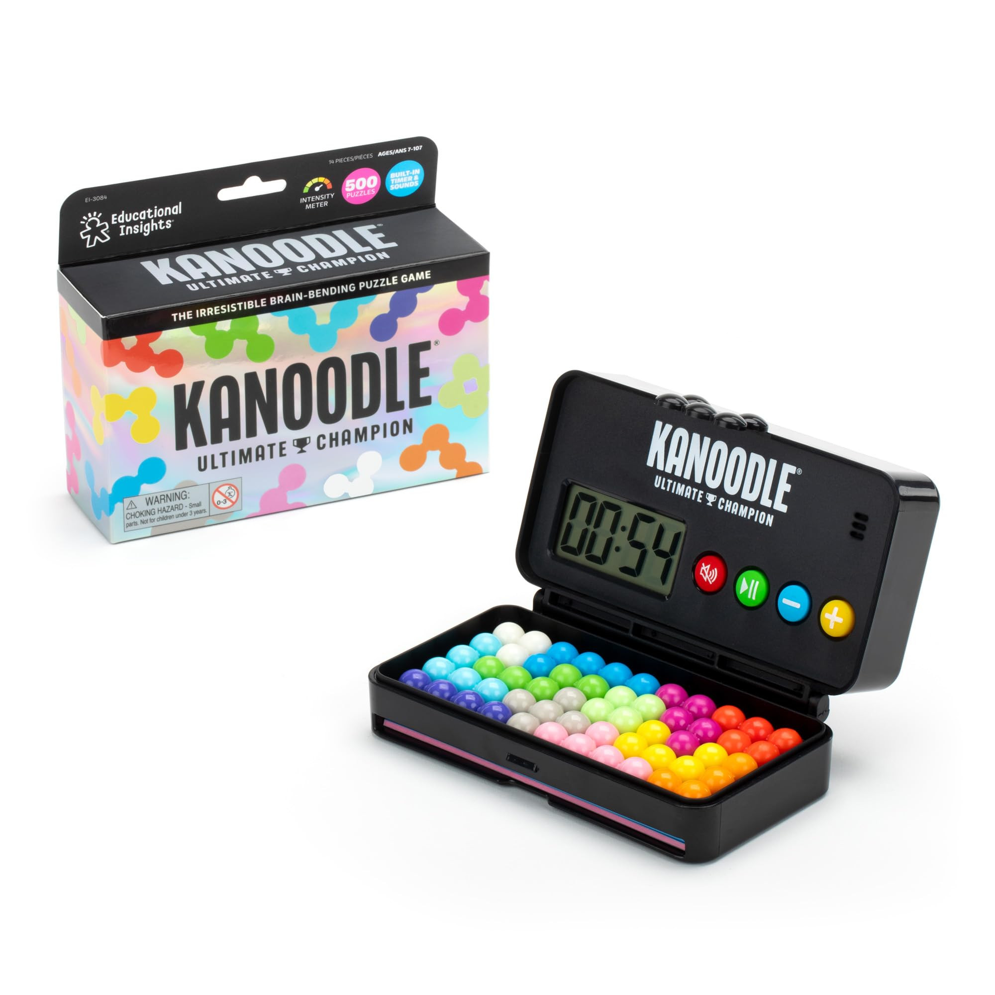 Educational Insights Kanoodle Ultimate Champion - 3D Brain Teaser Puzzles for Kids, Spatial Puzzl... | Amazon (US)