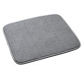 Norpro 18 by 16-Inch Microfiber Dish Drying Mat, Grey (359G), Pack of 1 | Amazon (US)