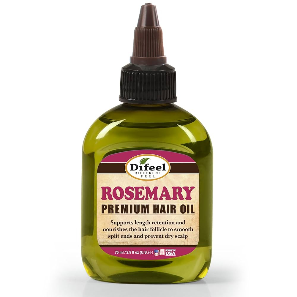 Difeel Rosemary Premium Hair Oil 2.5 oz. - Rosemary Oil Hair Treatment | Amazon (US)