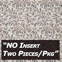 Floral Throw Pillow Covers 20x20 Set of 2 Vintage Block Print Pillow Covers Decorative Pillow Cov... | Amazon (US)