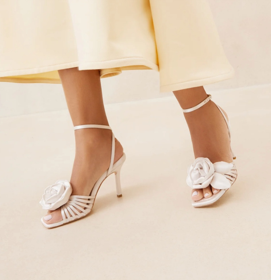 These shoes are 60% off right now! Loeffler Randall make some of the most comfortable heels out there. Highly recommend sizing up in these. I typically wear a 6.5 or 7 but wear a 7.5 in these  