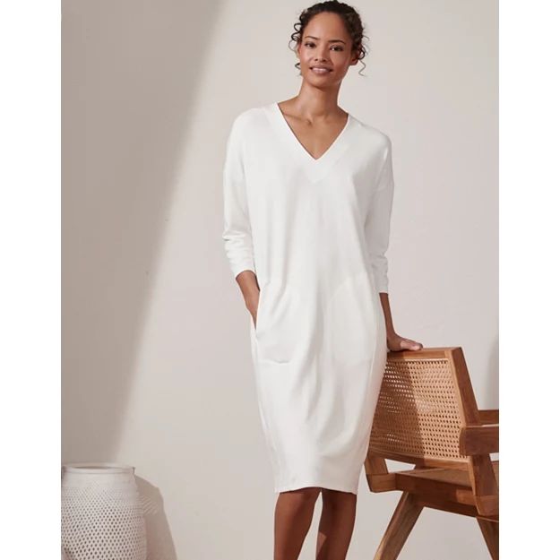 Jersey Cocoon Dress | The White Company (UK)