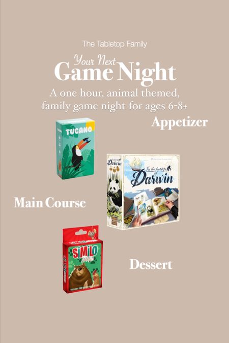 Family game night plan for ages 6-8+

#LTKkids #LTKhome #LTKfamily