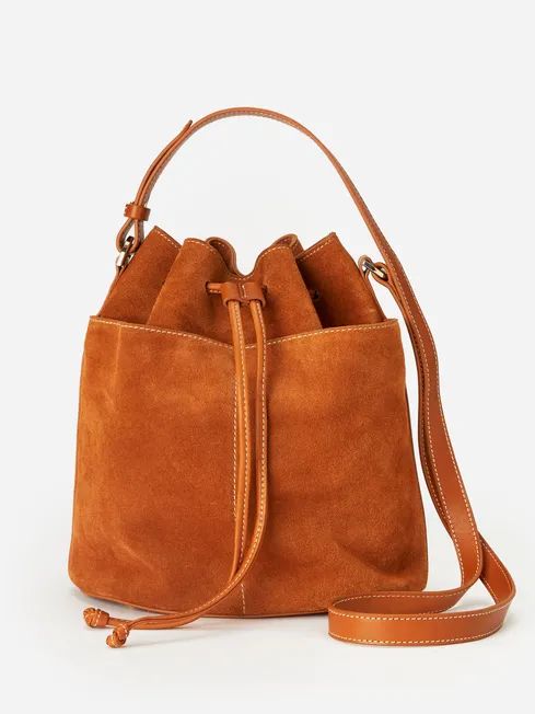 Arianna Suede Bucket Bag | J.McLaughlin