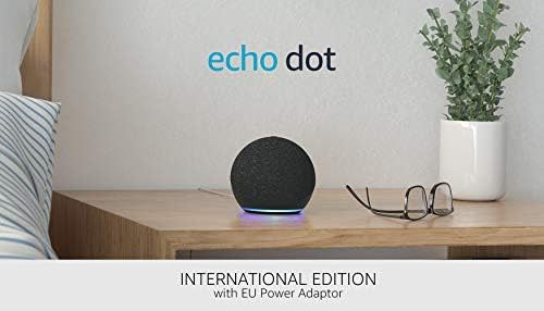Echo Dot (4th generation) International Version | Smart speaker with Alexa | Charcoal | Amazon (US)