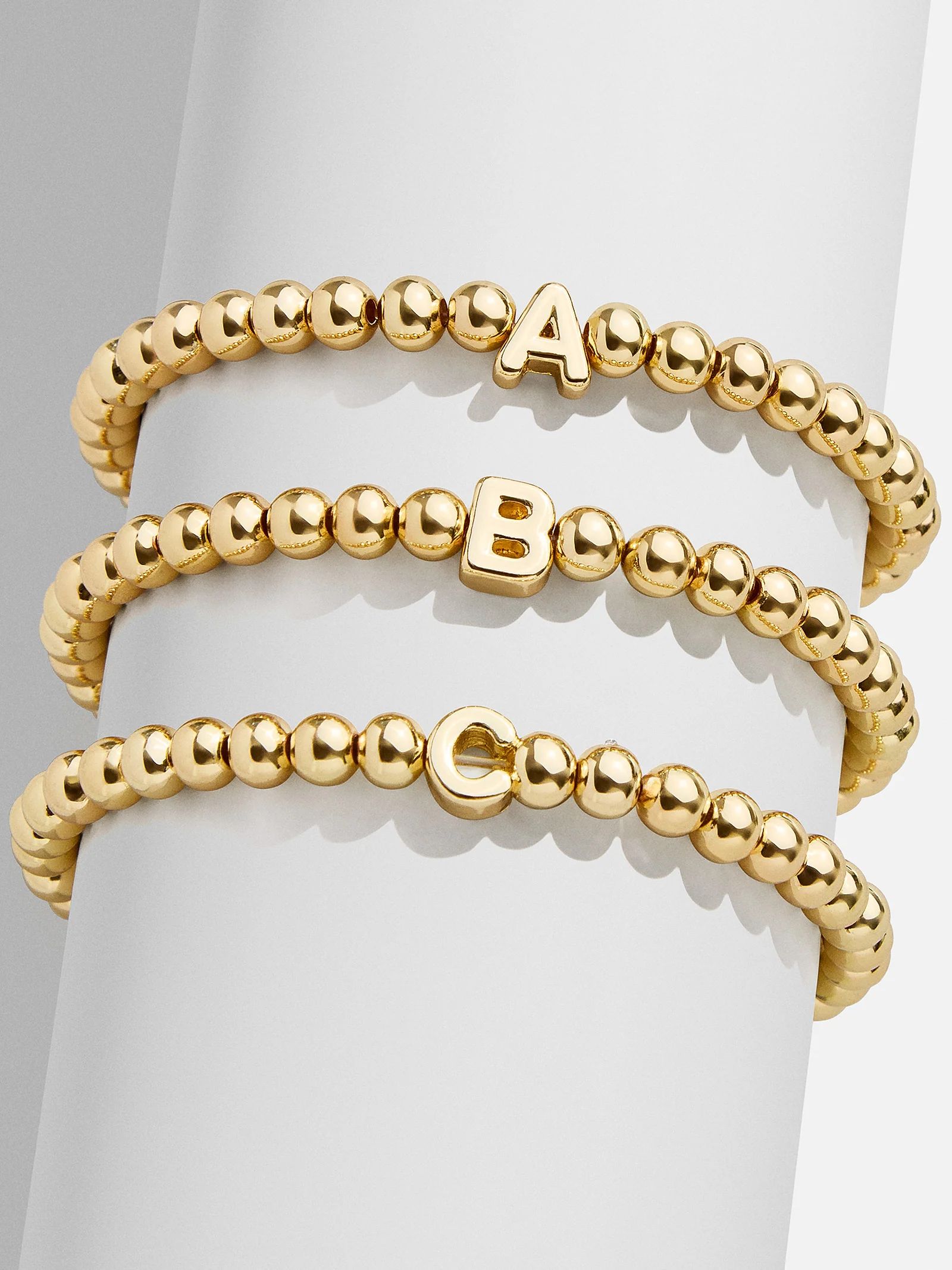 Everyday Initial Pisa Bracelet - Gold | BaubleBar (US)