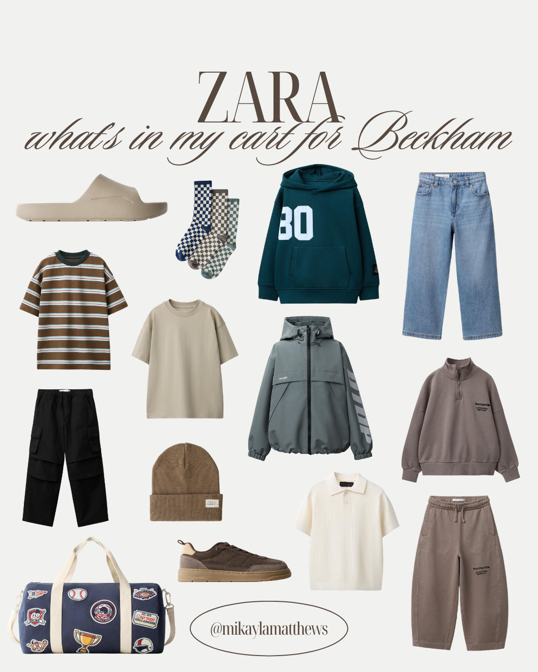 Zare: What's in my cart for Beckham 🛒 

 #LTKootd #LTKKids