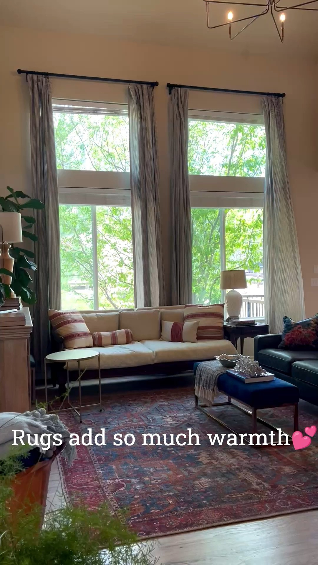 If a room feels a little off, it may be missing a rug!  They add so much cozy 💕I've linked a few affordable and durable options here☺️

#LTKdayinmylife #LTKHome #LTKgrwm