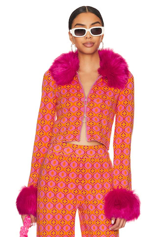 Zermatt Faux Fur Zip Up
                    
                    Show Me Your Mumu | Revolve Clothing (Global)