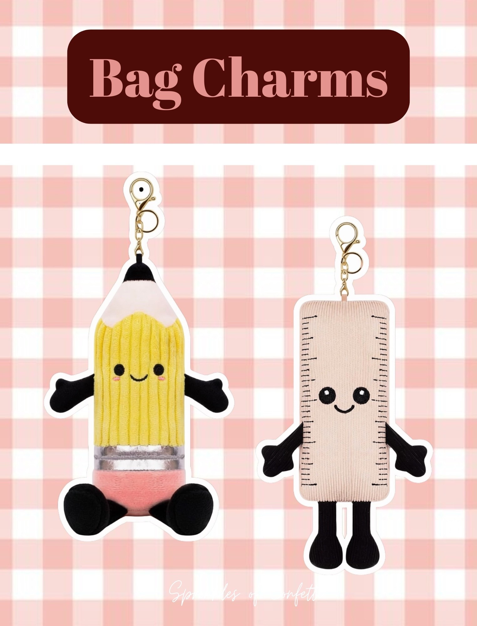 Bag charms for back to school! Great teacher gift!

#LTKSeasonal #LTKvlog #LTKKids