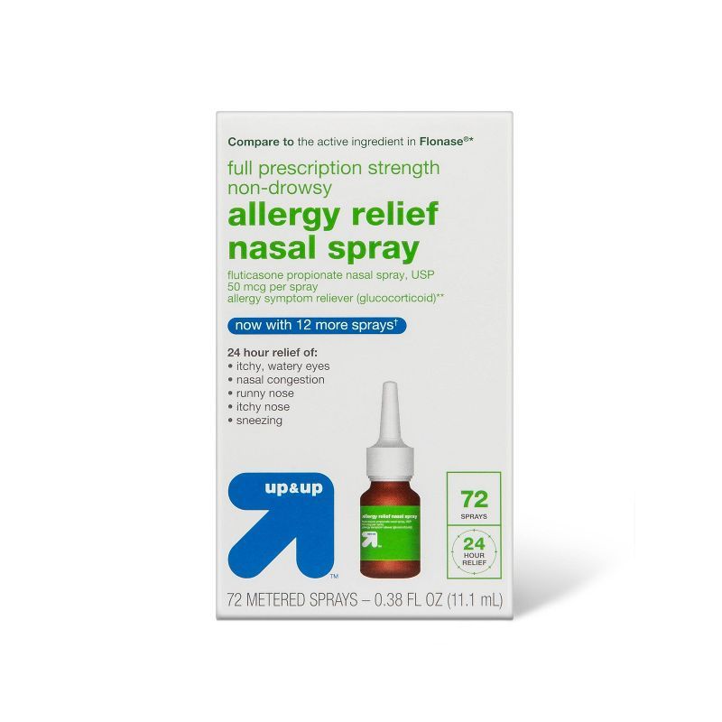 Fluticasone Propionate Allergy Relief Nasal Spray - 72 sprays/0.38 fl oz - up & up™ | Target