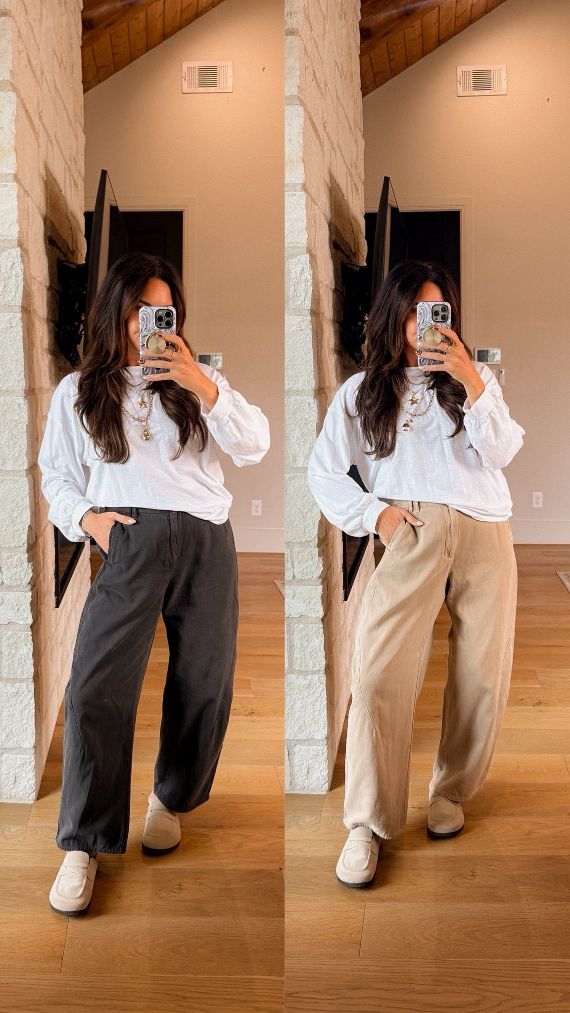 Whatever you pick, ya need the chino trouser barrel pant. 
Free People size: 10
Target: size 10
Amazon : size XL

#LTKootd #LTKSaleAlert #LTKMidsize
