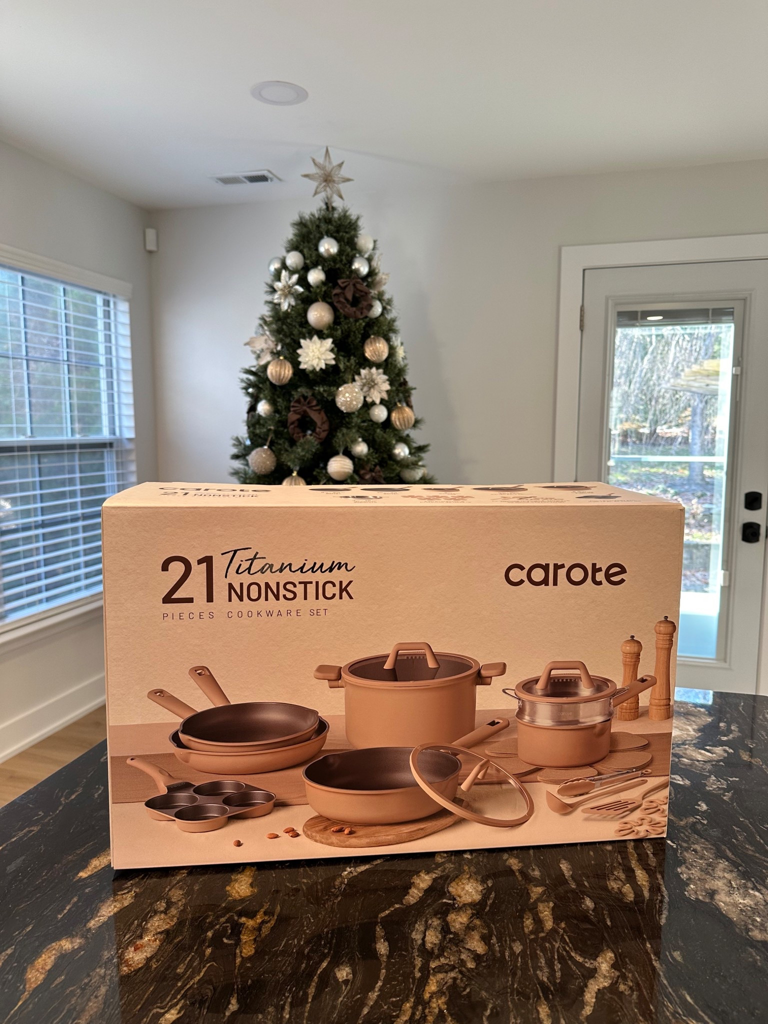 Carote 21 piece titanium nonstick pots and pan set from Target. Not a Black Friday sale unfortunately but we found these in store today and figured we’d give them a try! 

Cookware, cookware set, pot and pan set, cooking set, nonstick cookware, nonstick pots and pans  

#LTKCyberWeek #LTKGiftGuide #LTKfoodie