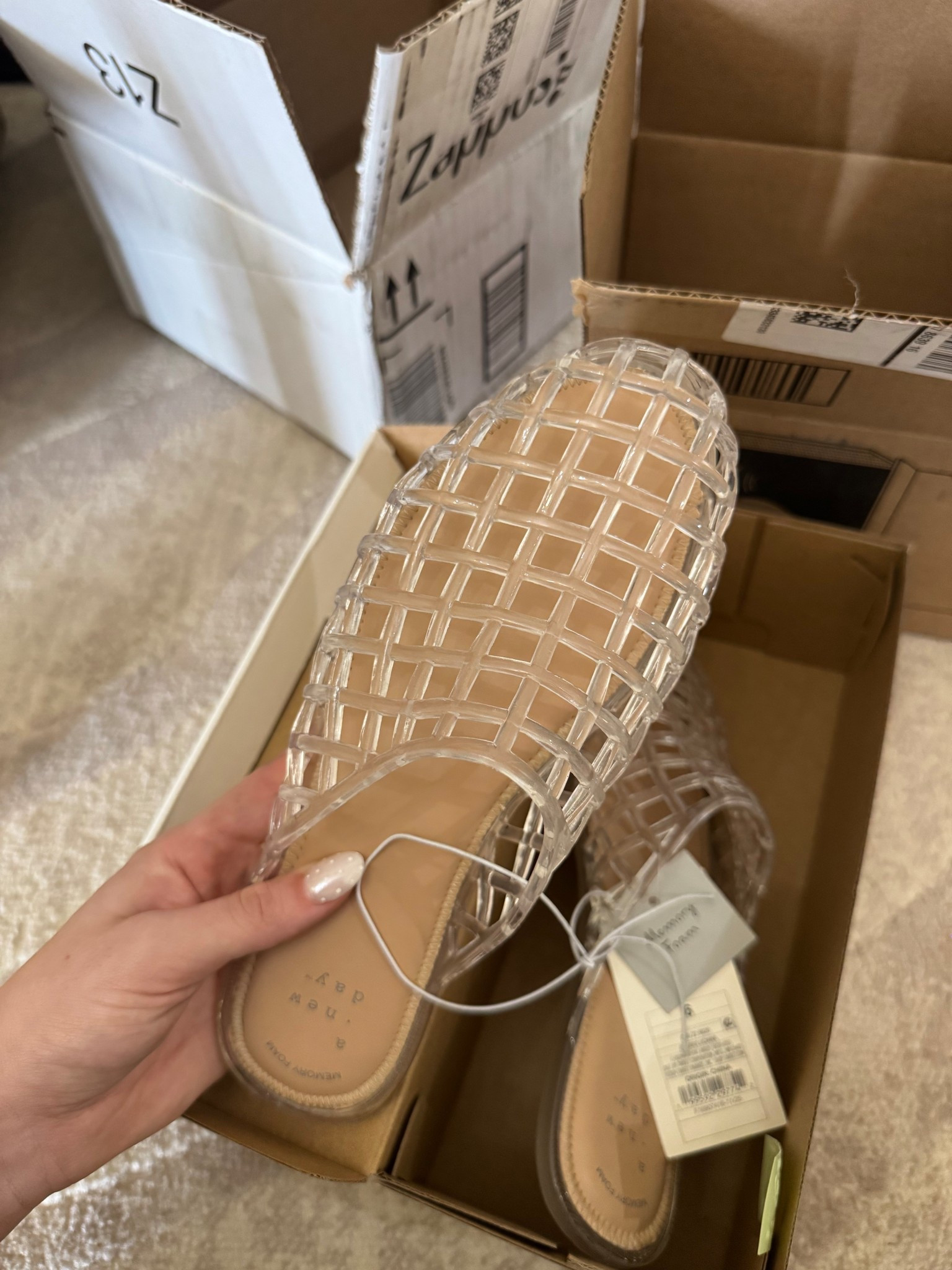 These jelly sandals are everything!! And memory foam 

#LTKootd #LTKSeasonal