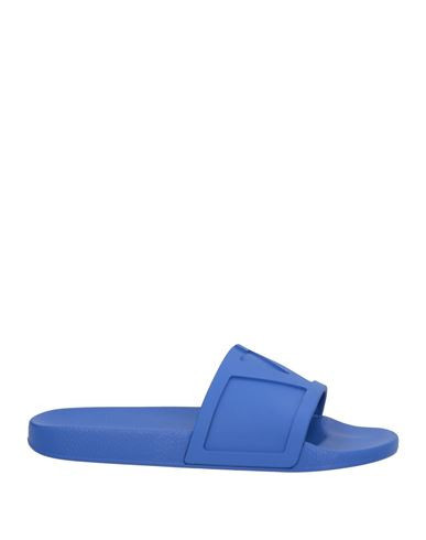 Valentino Garavani Man Sandals Bright blue Size 7 Rubber | YOOX (US)