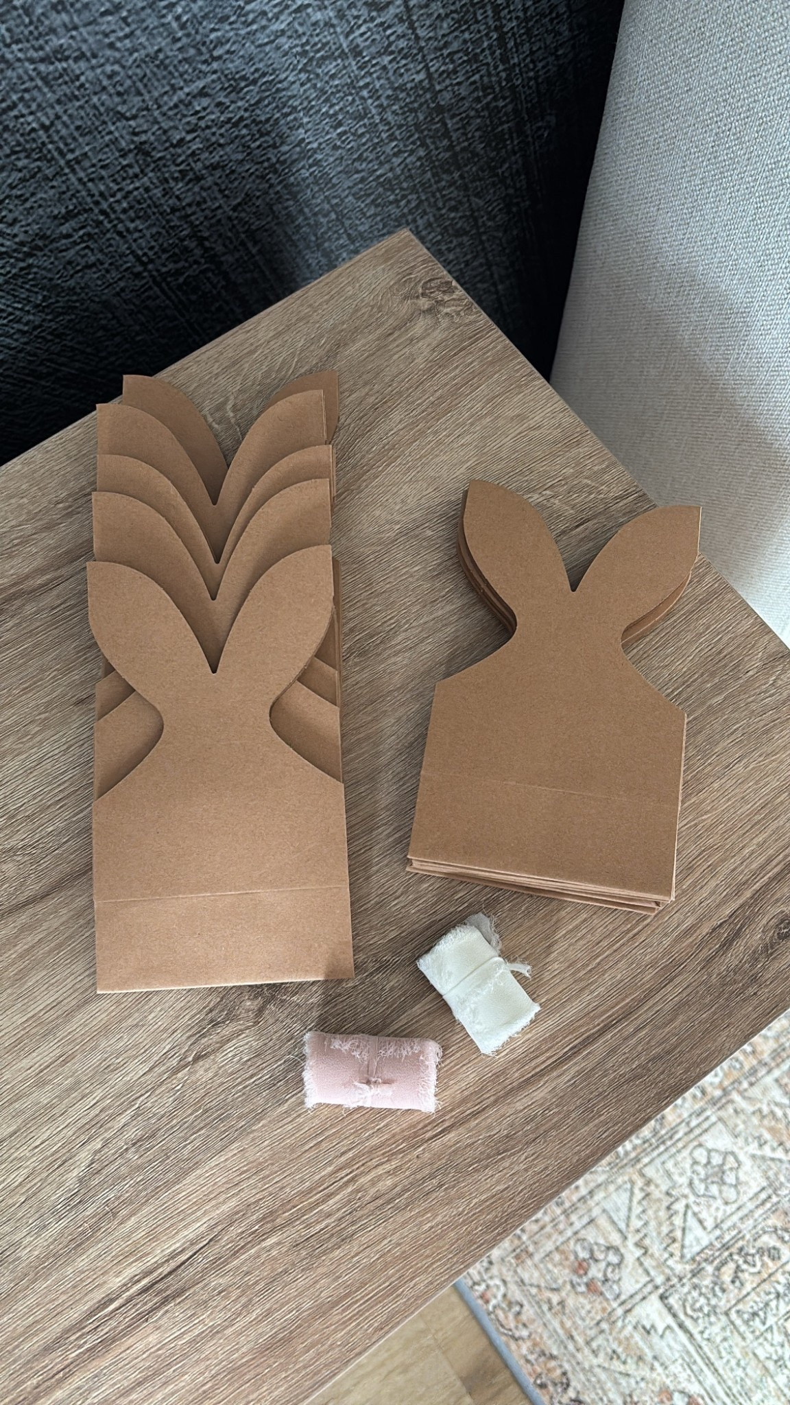 Bought these bunny bags with absolutely no plan… 🐰

They were just too cute to leave behind.

Now I’m thinking they might become little take-away bags with mini egg cookies inside for guests after Easter dinner… or maybe incorporate them into the egg hunt.

Still deciding 😆



#LTKhome #LTKfamily #LTKcanada