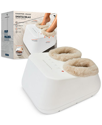 Sharper Image® Shiatsu Relax Luxe Foot Massager - Macy's | Macy's