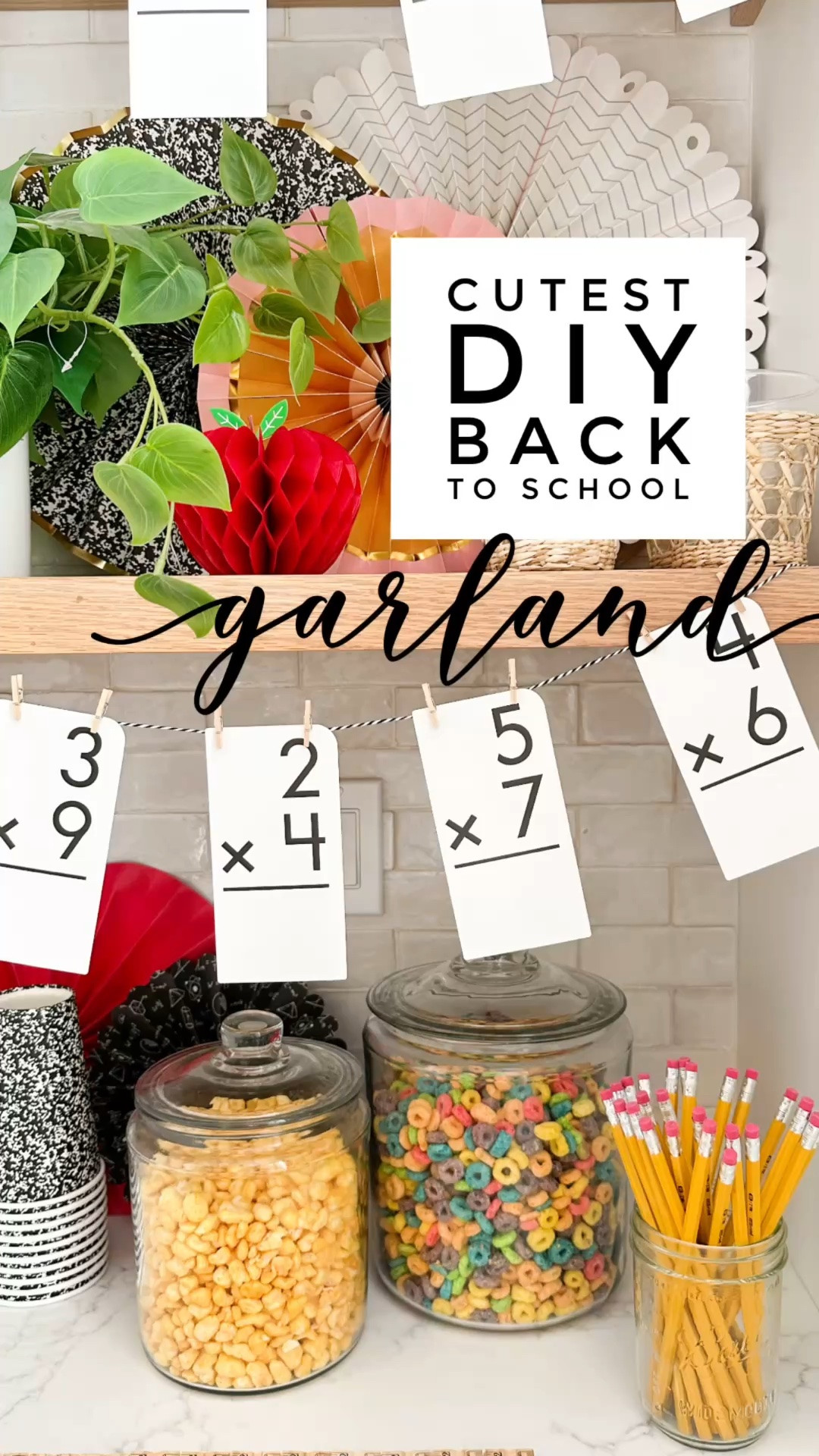The cutest and easiest Back to School DIY. Make this darling garland in minutes with just 3 supplies. 

DIY | Crafting | Back to School | Kids | Garland |

#LTKmomlife #LTKHome #LTKSeasonal