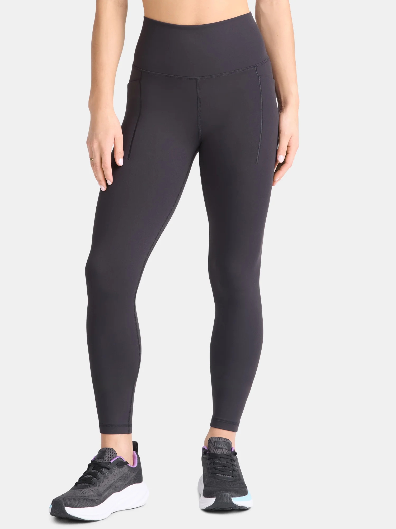 Avia Women's and Women's Plus SoftSculpt High Rise Leggings 27" with Pockets, Sizes XS-4X | Walmart (US)