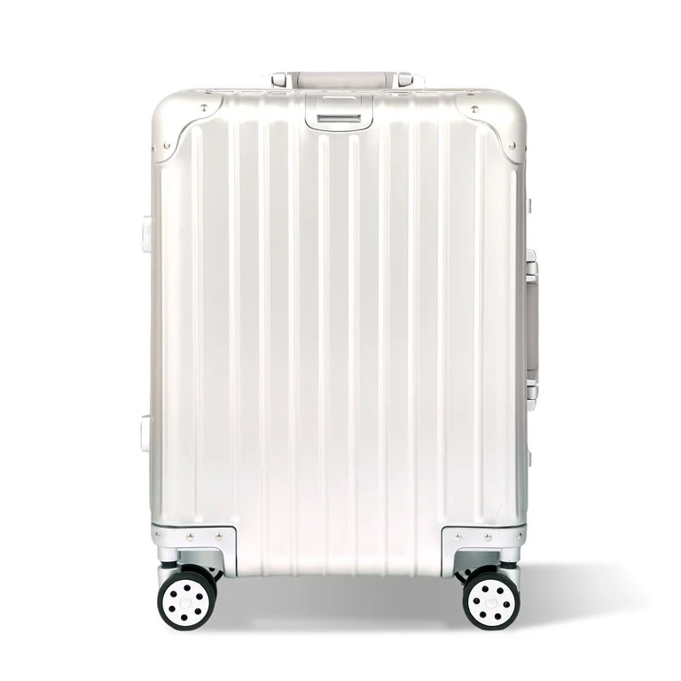 Gliderra All Aluminum Carry on Luggage 20 inch Lightweight Durable Suitcase Silver | Walmart (US)