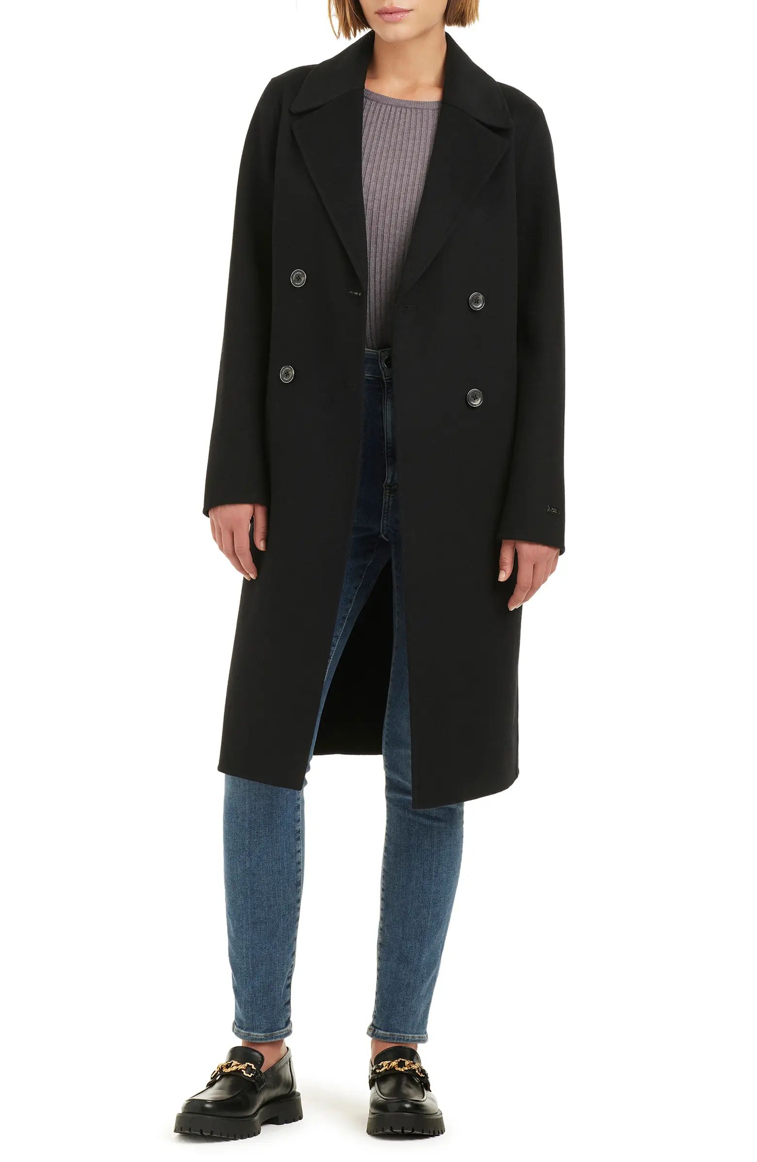 Vince Camuto Oversize Double Breasted Wool Blend Coat | Nordstrom | Nordstrom