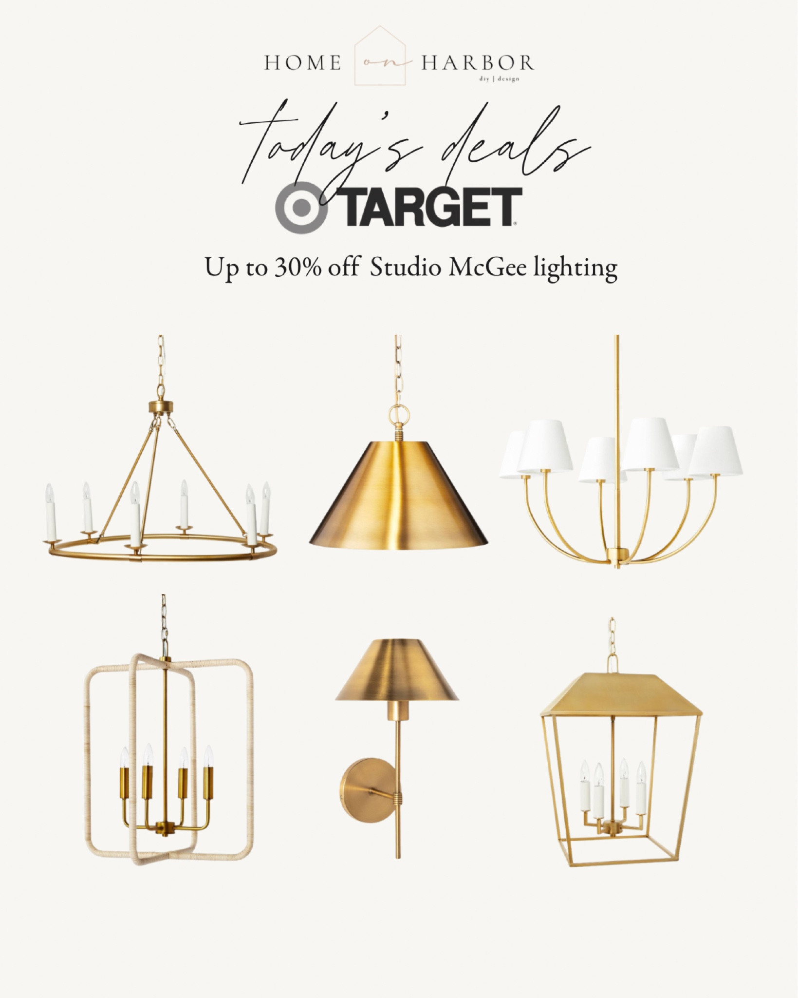 Up to 30% off Studio McGee lighting! So many great options on sale 

#chandelier #pendant #sconce #brass 

#LTKSaleAlert #LTKSeasonal #LTKHome