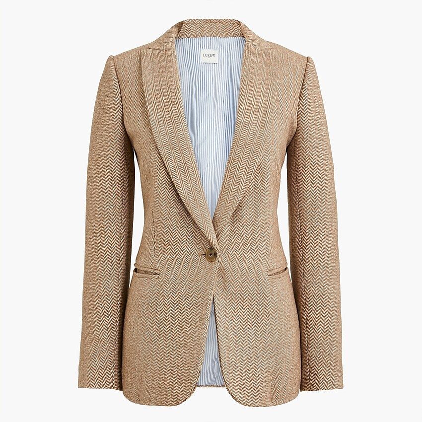 Herringbone wool-blend Holland blazer | J.Crew Factory