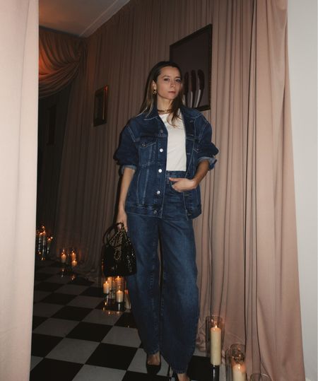 Denim on denim and old Hollywood vibes at Chateau Marmont 

#LTKMostLoved #LTKstyletip