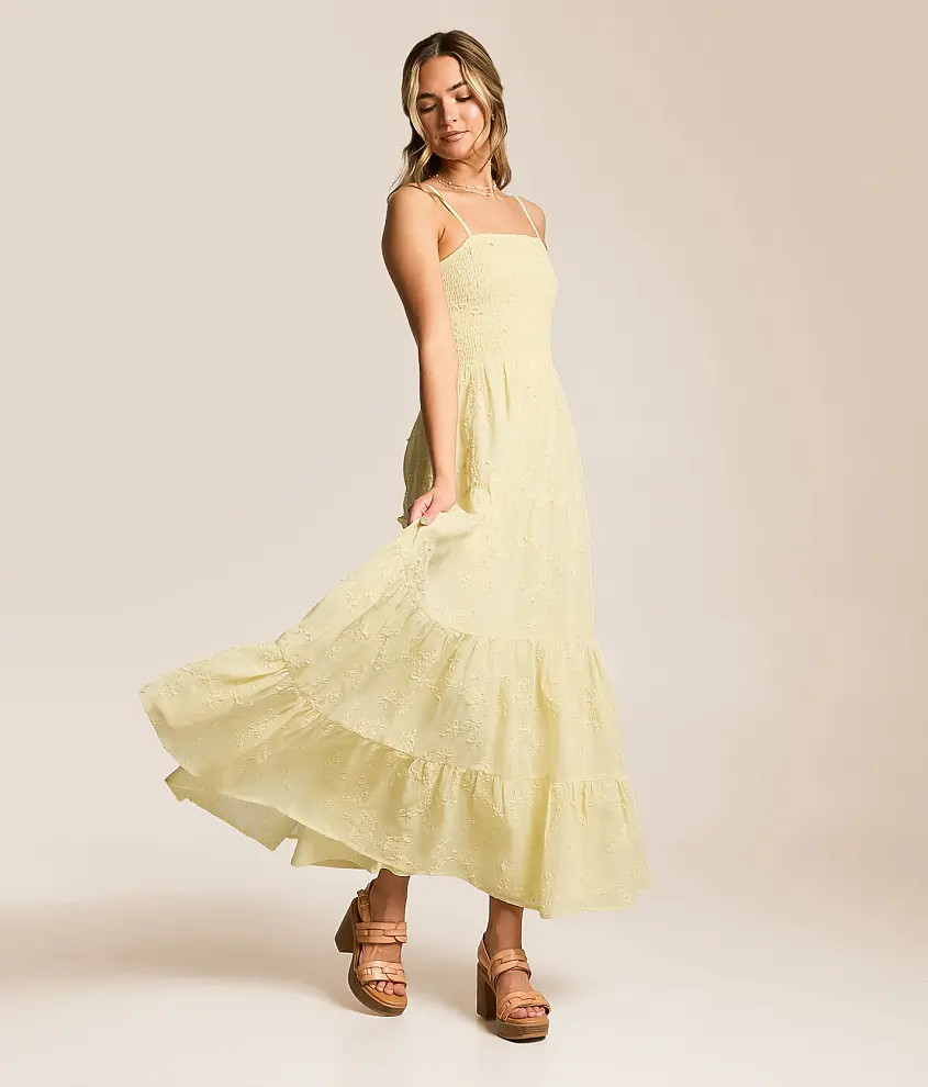 Smocked Midi Dress | Buckle