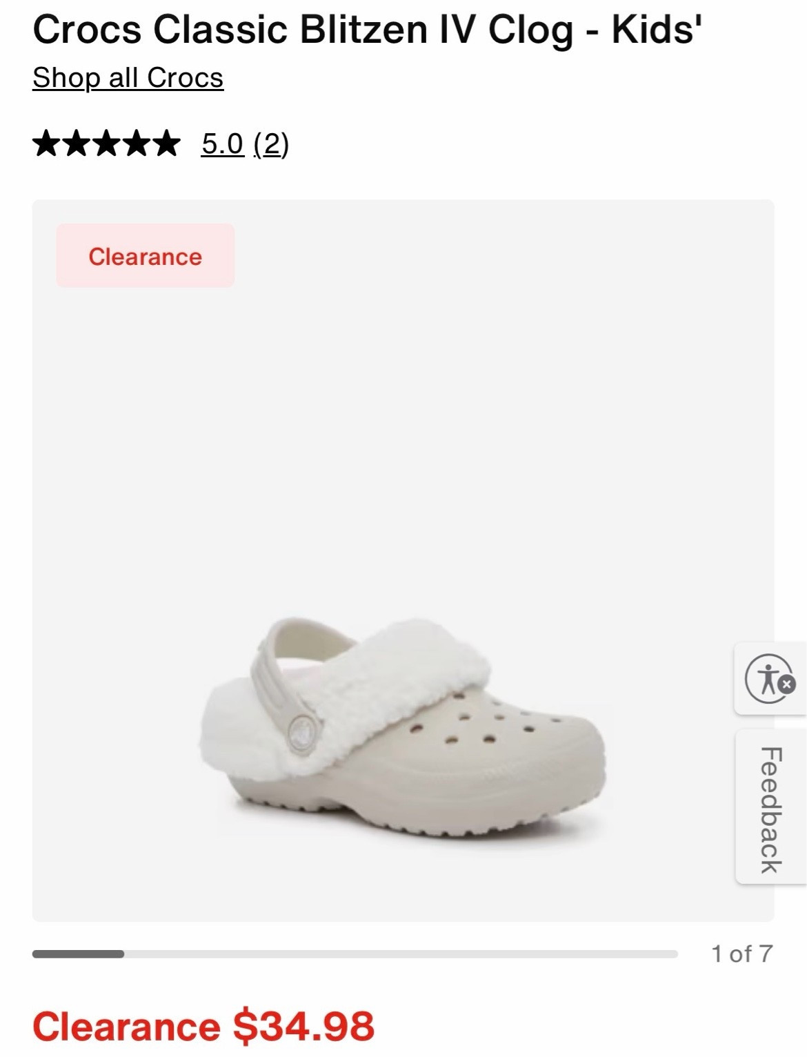 Toddler fur lined crocs. Perfect for fall/winter!

#LTKBaby #LTKKids #LTKSeasonal