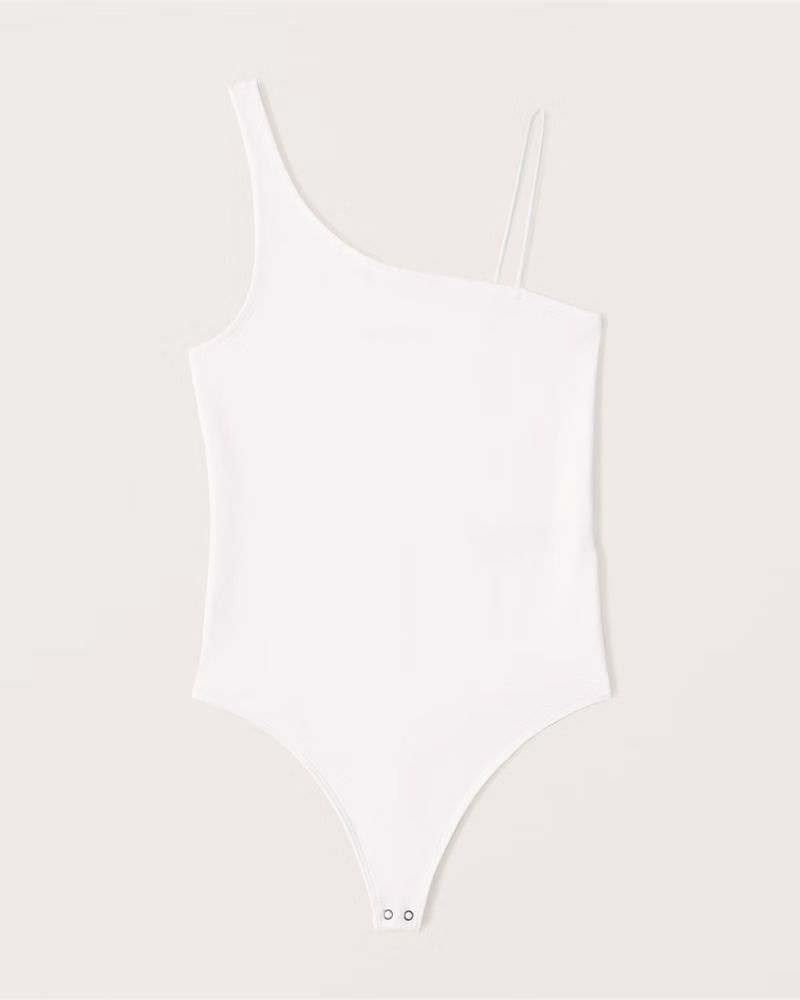 Seamless Asymmetrical Cami Bodysuit | Abercrombie & Fitch (US)