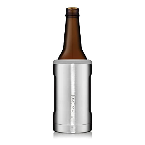 BrüMate Hopsulator Bott'l Insulated Bottle Cooler for Standard 12oz Glass Bottles | Glass Bottle... | Amazon (US)