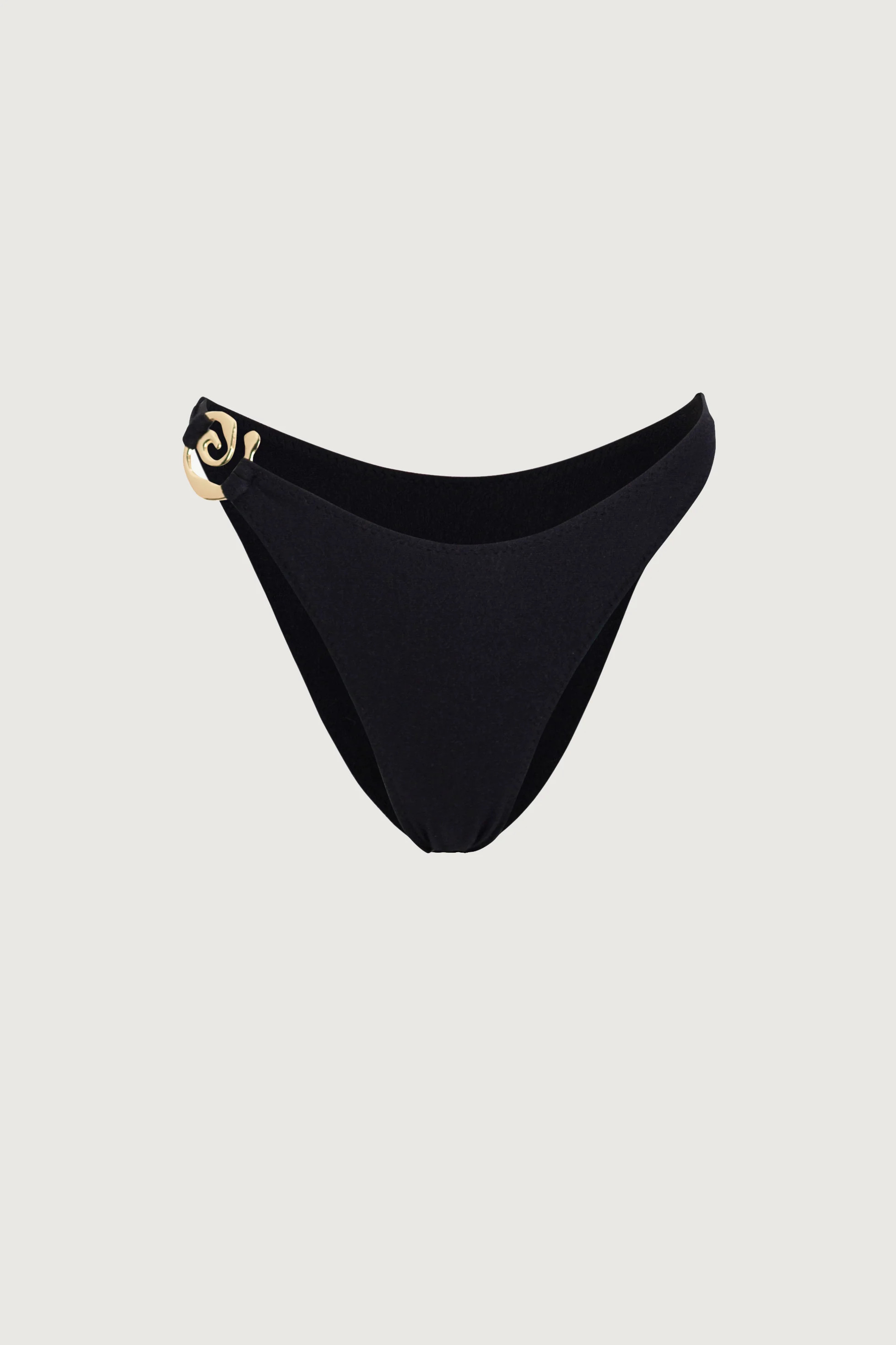 Spiral 90s Bottom (Faux Suede Black) | SAME