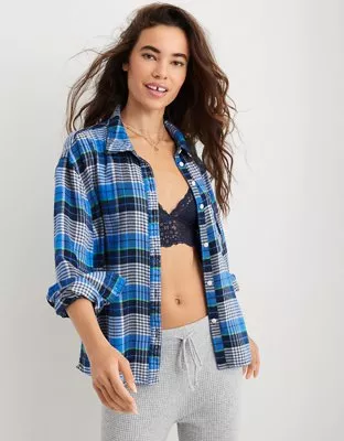 Aerie Flannel Pajama Shirt curated on LTK