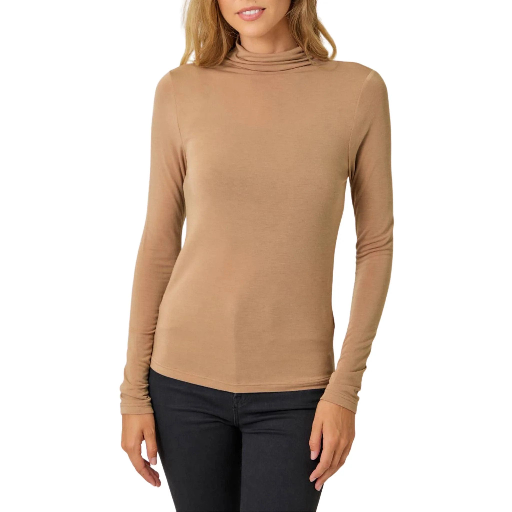 Essential Mock Neck Top | Christina Greene LLC