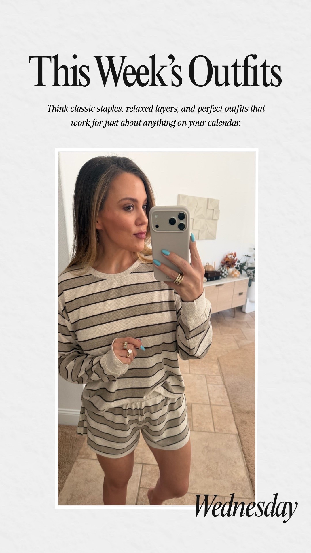 This weeks outfit!

Lounge wear set, lounge, chic fashion