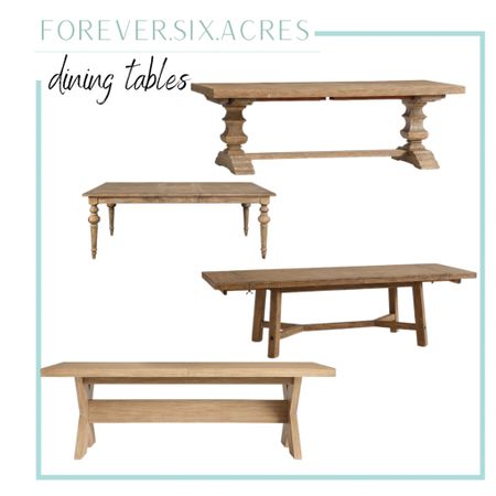 Dining room tables, wood table, wayfair home, long table, kitchen table, pottery barn 

#LTKhome #LTKfamily